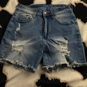 Jean shorts